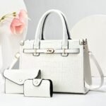 New Crocodile Pattern Single Shoulder Large Bag Fashionable Crossbody Bag Handbag High-End Women's Ba - Image 5