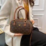 Early Autumn New Printed Boston Portable Elegant Women's Shoulder Crossbody Bag - Image 5