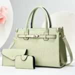 New Crocodile Pattern Single Shoulder Large Bag Fashionable Crossbody Bag Handbag High-End Women's Ba - Image 7