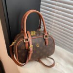 Early Autumn New Printed Boston Portable Elegant Women's Shoulder Crossbody Bag - Image 8
