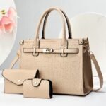 New Crocodile Pattern Single Shoulder Large Bag Fashionable Crossbody Bag Handbag High-End Women's Ba - Image 8