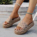 Summer New Women's Sandals Thick-Soled Slippers European and American Cross-Border Amazon Hot Sale - Image 3