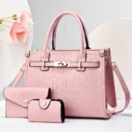 New Crocodile Pattern Single Shoulder Large Bag Fashionable Crossbody Bag Handbag High-End Women's Ba - Image 3