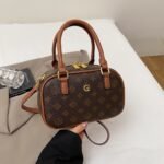 Early Autumn New Printed Boston Portable Elegant Women's Shoulder Crossbody Bag - Image 9