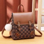 Manufacturer's Women's Backpack 2026 New Fashion Leather Women's Backpack Large Capacity Travel School Bag Small Piece Wholesale