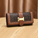 Manufacturer's 2026 New Women's Wallet Multifunctional Retro Coin Purse Long Letter Mobile Phone Bag Women's Dropshipping - Image 3