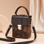 Manufacturer's 2026 New Model Women's Shoulder Crossbody Bag, Simple Printed Fashion Phone Bag, Women's Printed Bag, One-Piece Dropshipping - Image 3