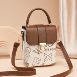 Manufacturer's 2026 New Model Women's Shoulder Crossbody Bag, Simple Printed Fashion Phone Bag, Women's Printed Bag, One-Piece Dropshipping - Image 2