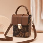Manufacturer's 2026 New Model Women's Shoulder Crossbody Bag, Simple Printed Fashion Phone Bag, Women's Printed Bag, One-Piece Dropshipping - Image 5