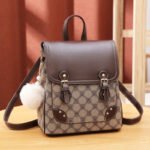 Manufacturer's Women's Backpack 2026 New Fashion Leather Women's Backpack Large Capacity Travel School Bag Small Piece Wholesale - Image 3
