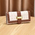 Manufacturer's 2026 New Women's Wallet Multifunctional Retro Coin Purse Long Letter Mobile Phone Bag Women's Dropshipping - Image 2