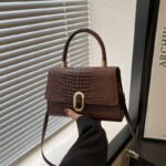 This year's Popular Bag Women's 2025 New Fashionable High-end Retro Small Square Bag Spring Maillard Shoulder Crossbody Bag