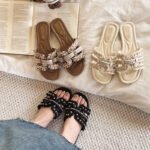 36-38-39 SIZE new seaside vacation beach flip flops fashionable and comfortable sandals - Image 2