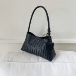 Fashion Woven Underarm Bag for Women, New Versatile Shoulder Handbag, Large Capacity Commuter Bag, Retro Style Bucket Bag - Image 2