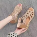 38 SIZE Roman sandals for women summer 2025 new soft sole mother shoes - Image 6