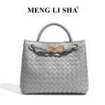 High-End New Style Women's Bag, Casual Hand-Woven Bag, Fashionable Shoulder Crossbody Tote Bag, Trendy Versatile Handbag - Image 15