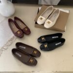 40 SIZE shallow mouth flat slip-on lazy shoes grandma shoes - Image 4