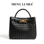 High-End New Style Women's Bag, Casual Hand-Woven Bag, Fashionable Shoulder Crossbody Tote Bag, Trendy Versatile Handbag - Image 13