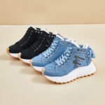 38-39 size Korean style new chunky sneakers for women, student sports Shoes - Image 4