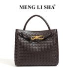 High-End New Style Women's Bag, Casual Hand-Woven Bag, Fashionable Shoulder Crossbody Tote Bag, Trendy Versatile Handbag - Image 10