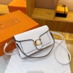 Cross-Border Fashion Classic Lychee Pattern Underarm Dionysus Bag, Stylish Versatile Crossbody Bag, Trendy Color-Blocking Design Shoulder Bag - Image 3