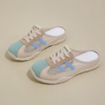 39 SIZE Korean style closed-toe half-slipper shoes for women, - Image 4