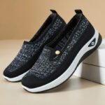 39 SIZE soft soles not tiring flat shoes middle-aged and elderly casual shoes - Image 2