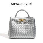 High-End New Style Women's Bag, Casual Hand-Woven Bag, Fashionable Shoulder Crossbody Tote Bag, Trendy Versatile Handbag - Image 12