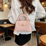 Chanel-Style Light Luxury Handbag, High-End Fashion Chain Bag, Quilted Versatile Trendy Shoulder Crossbody Bag - Image 8