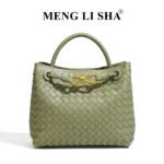 High-End New Style Women's Bag, Casual Hand-Woven Bag, Fashionable Shoulder Crossbody Tote Bag, Trendy Versatile Handbag - Image 6