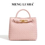High-End New Style Women's Bag, Casual Hand-Woven Bag, Fashionable Shoulder Crossbody Tote Bag, Trendy Versatile Handbag - Image 4