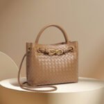 High-End New Style Women's Bag, Casual Hand-Woven Bag, Fashionable Shoulder Crossbody Tote Bag, Trendy Versatile Handbag