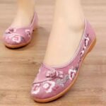 40 SIZE Versatile Square-Toe Soft-Soled Beanie Shoes for Women - Image 2