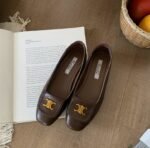 40 SIZE shallow mouth flat slip-on lazy shoes grandma shoes
