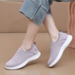 41 SIZE Women’s spring new slip-on shoes, casual walking shoes, fashionable custom sports shoes