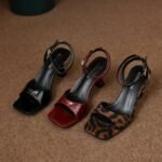 38-39-41 SIZE French pencil high heel - Image 4