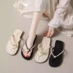 2025 new pearl flip-flops for women summer - Image 5
