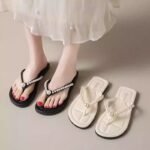 2025 new pearl flip-flops for women summer - Image 4
